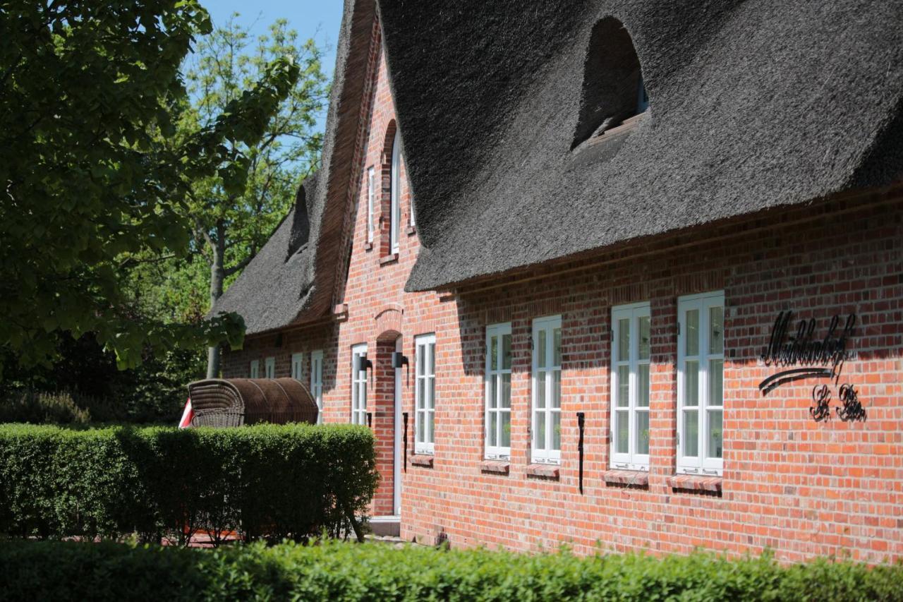 Ferienwohnung 1 Im Reetdachhaus Muehlenhof Sankt Peter-Ording Esterno foto