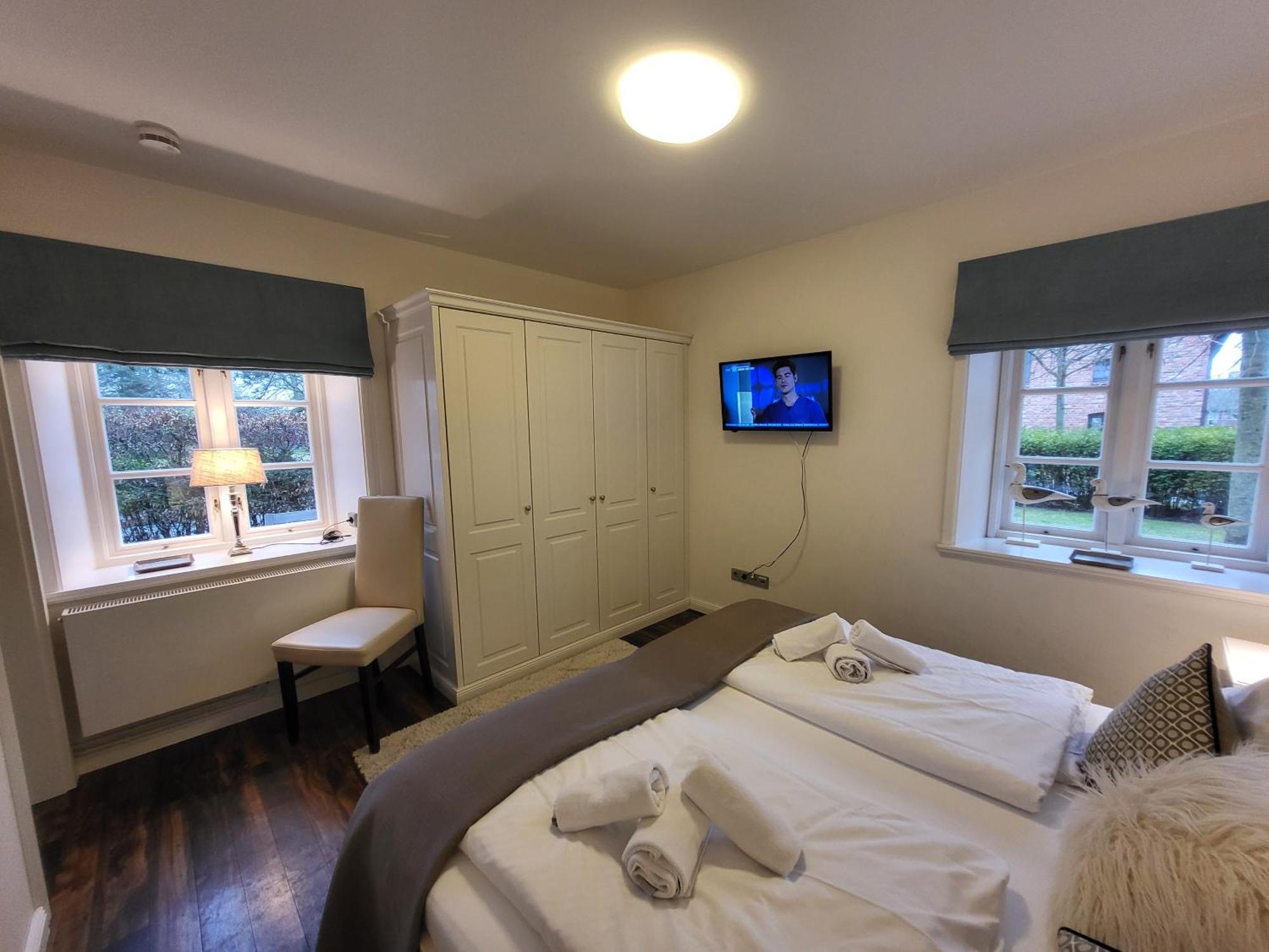 Ferienwohnung 1 Im Reetdachhaus Muehlenhof Sankt Peter-Ording Esterno foto
