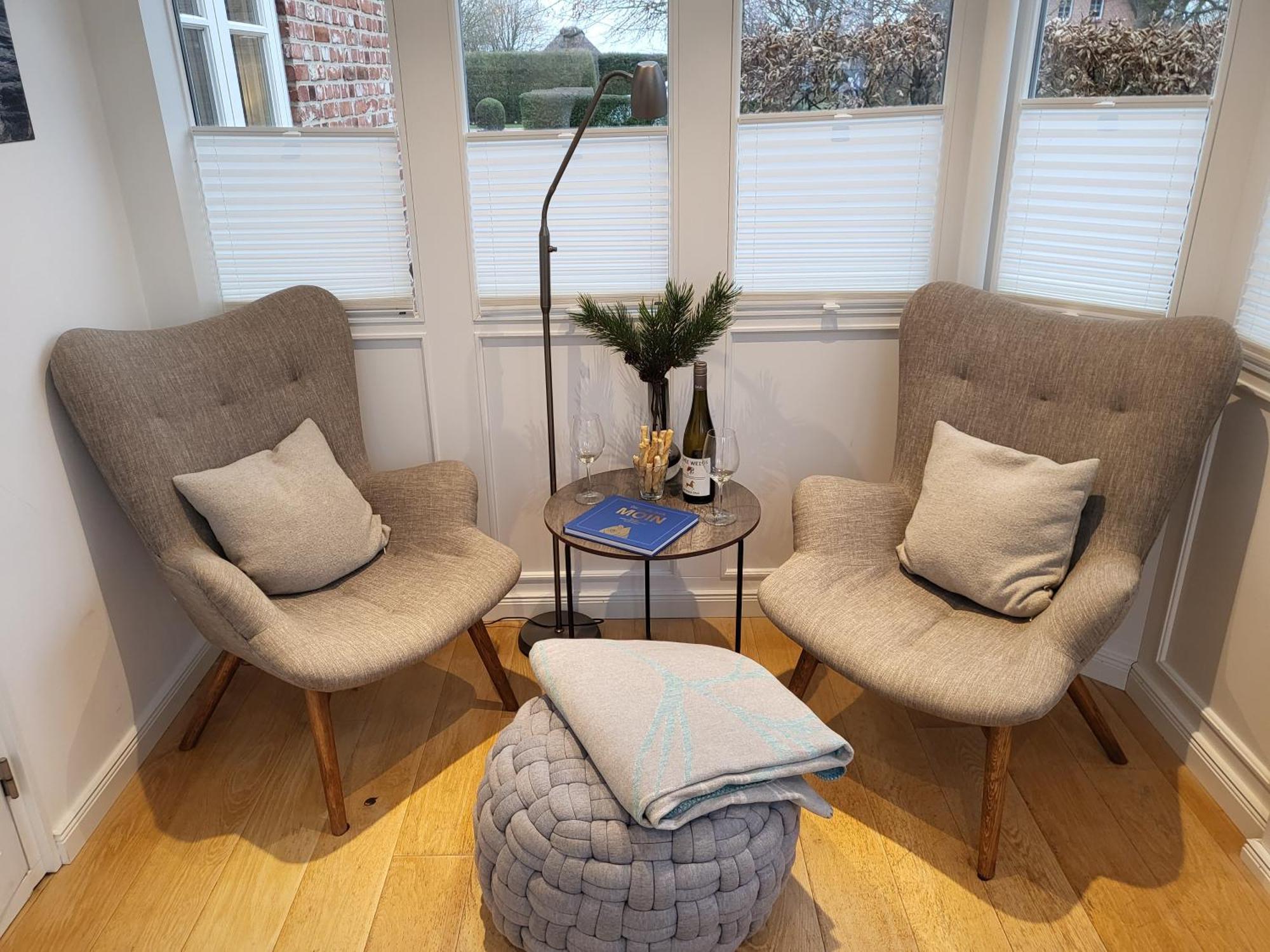Ferienwohnung 1 Im Reetdachhaus Muehlenhof Sankt Peter-Ording Esterno foto
