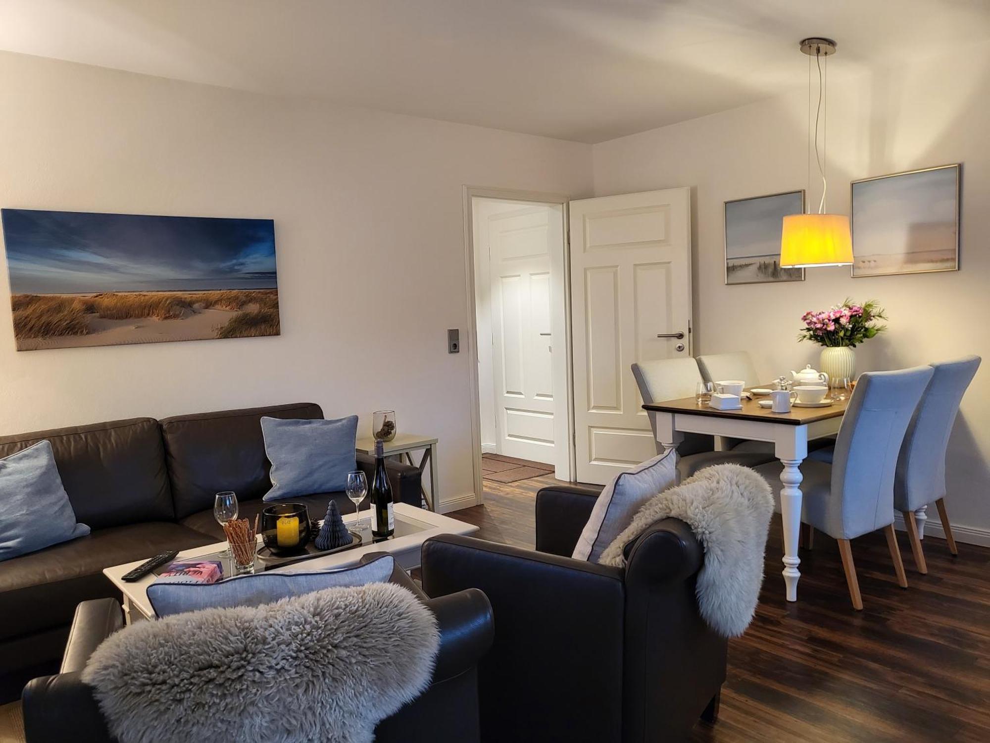 Ferienwohnung 1 Im Reetdachhaus Muehlenhof Sankt Peter-Ording Esterno foto
